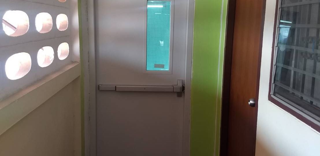 fire rated steel door